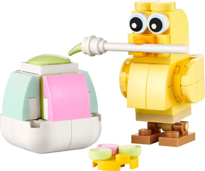 POUSSIN PEIGNANT OEUF DE PAQUES - LEGO