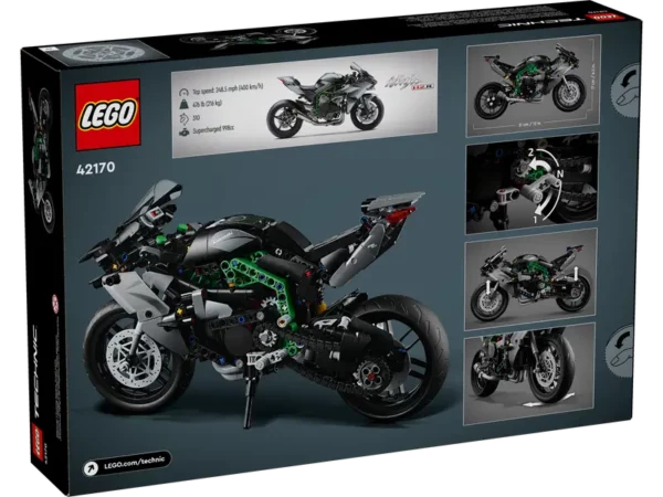 moto Kawasaki Ninja H2R - 42170 - - LEGO-®- Technic - Jeux de construction _ jeux-reves-et-jouets