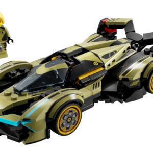 Lamborghini Lambo V12 Vision GT LEGO Speed Champions 76923 avec sa figurine de pilote