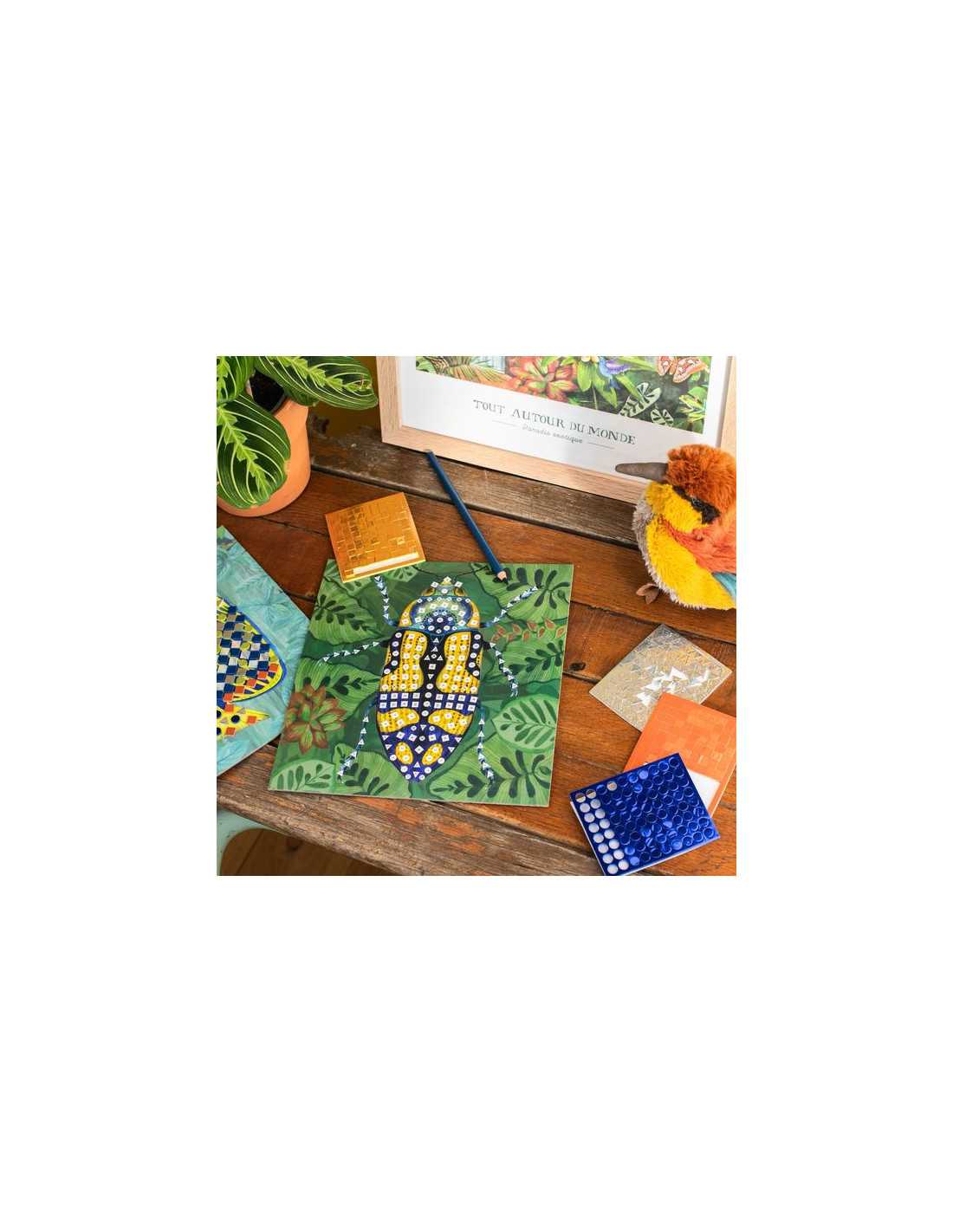 Coffret mosaïques - Tout autour du monde - Moulin Roty