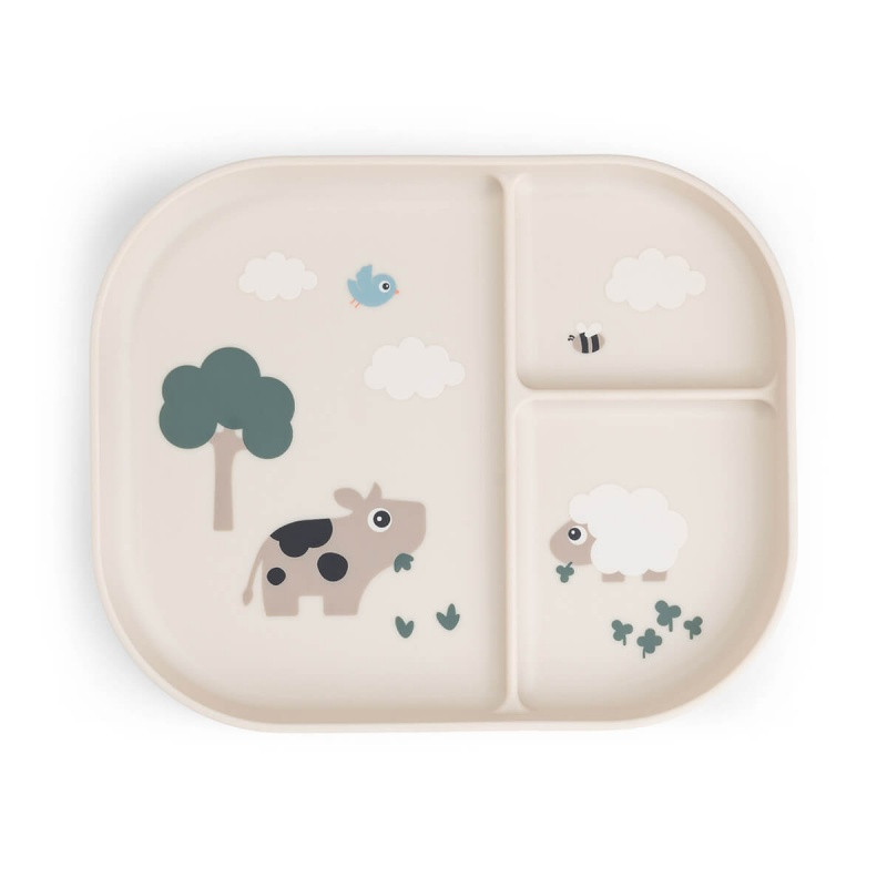foodie assiette plateau - tiny farm - sable - Done by Deer