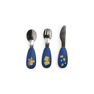 Set couverts silicone - Puce & Pilou - Moulin Roty