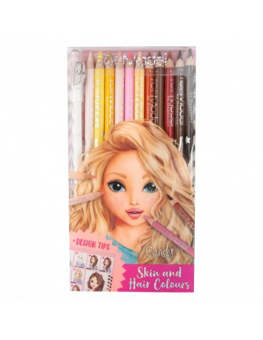 TOPModel Crayons de couleur