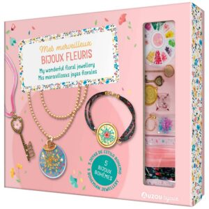 Mes merveilleux bijoux fleuris - Auzou