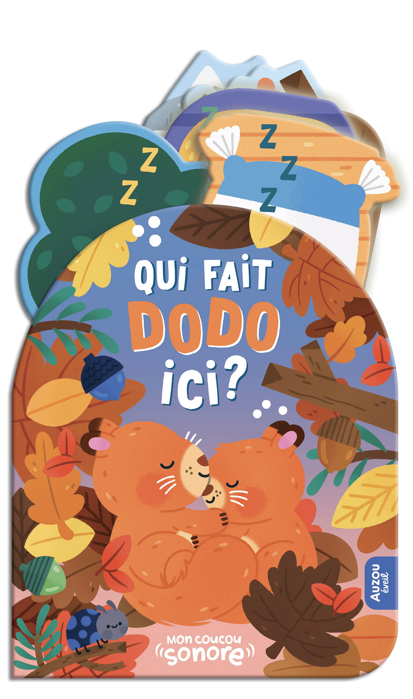 Mon coucou sonore - Qui fait dodo ici ? - Auzou