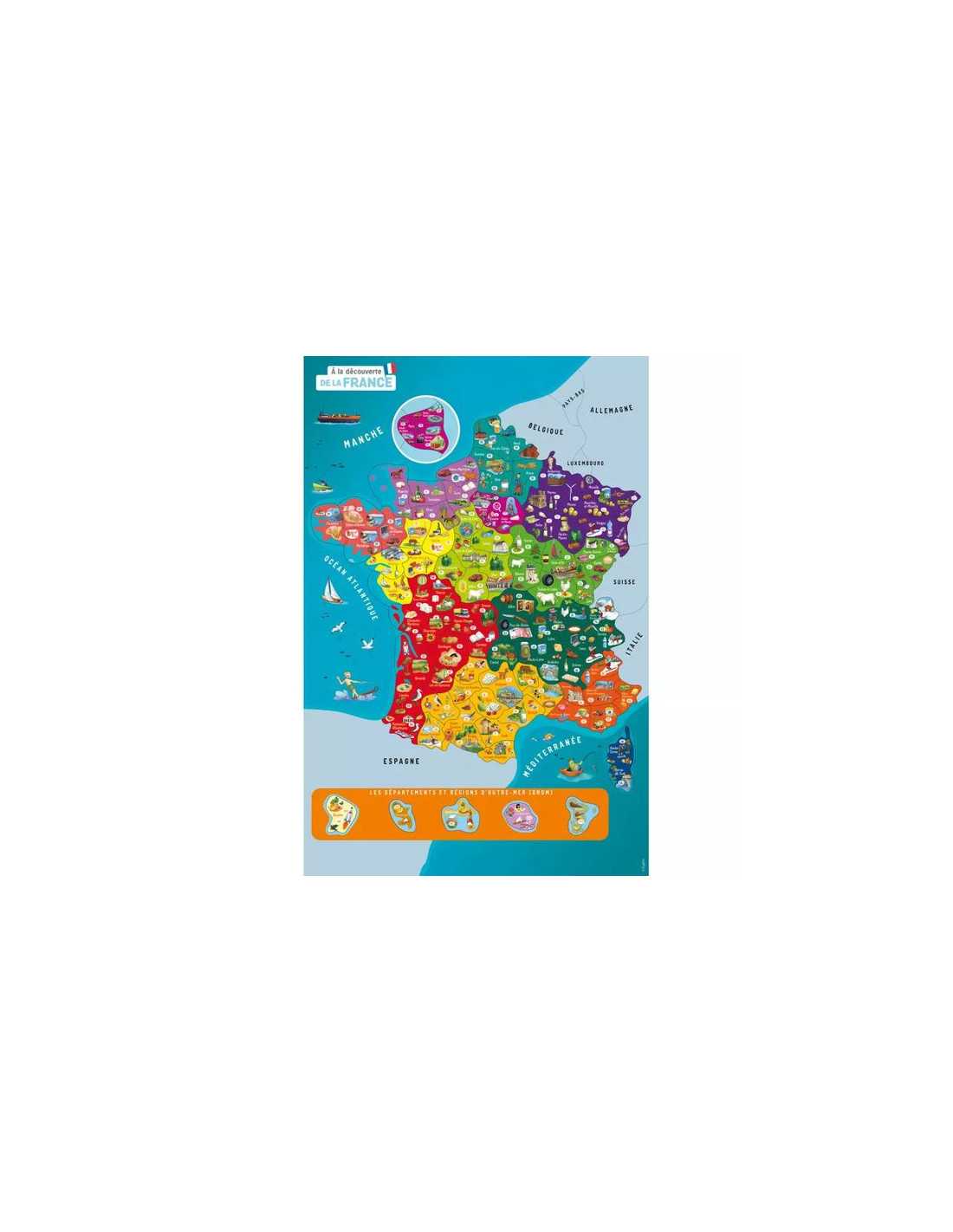 Coffret d'activités - À la découverte de la France - Auzou