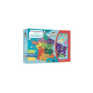 Coffret d'activités - À la découverte de la France - Auzou