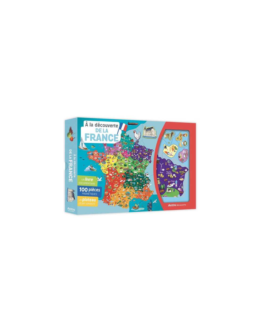 Coffret d'activités - À la découverte de la France - Auzou