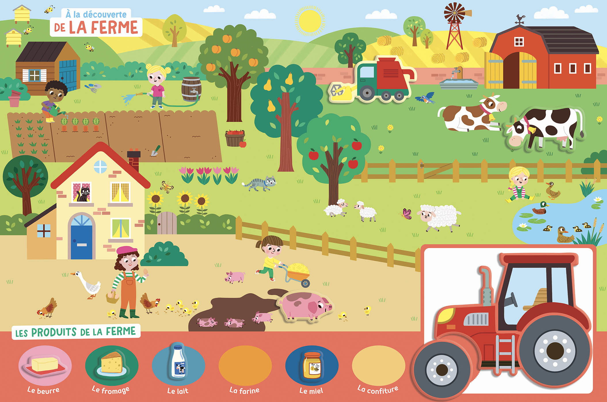 A la découverte de la ferme - Auzou