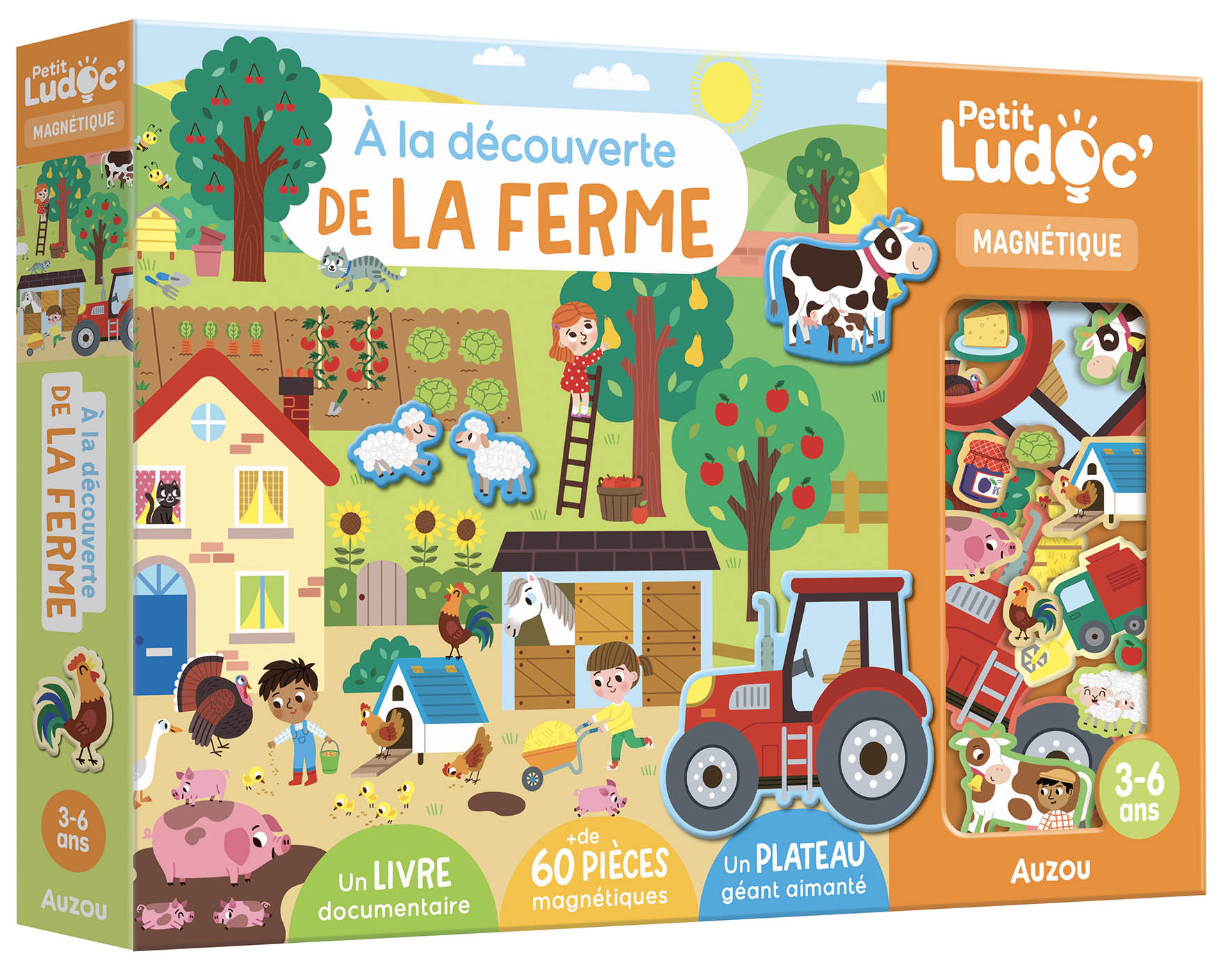 A la découverte de la ferme - Auzou