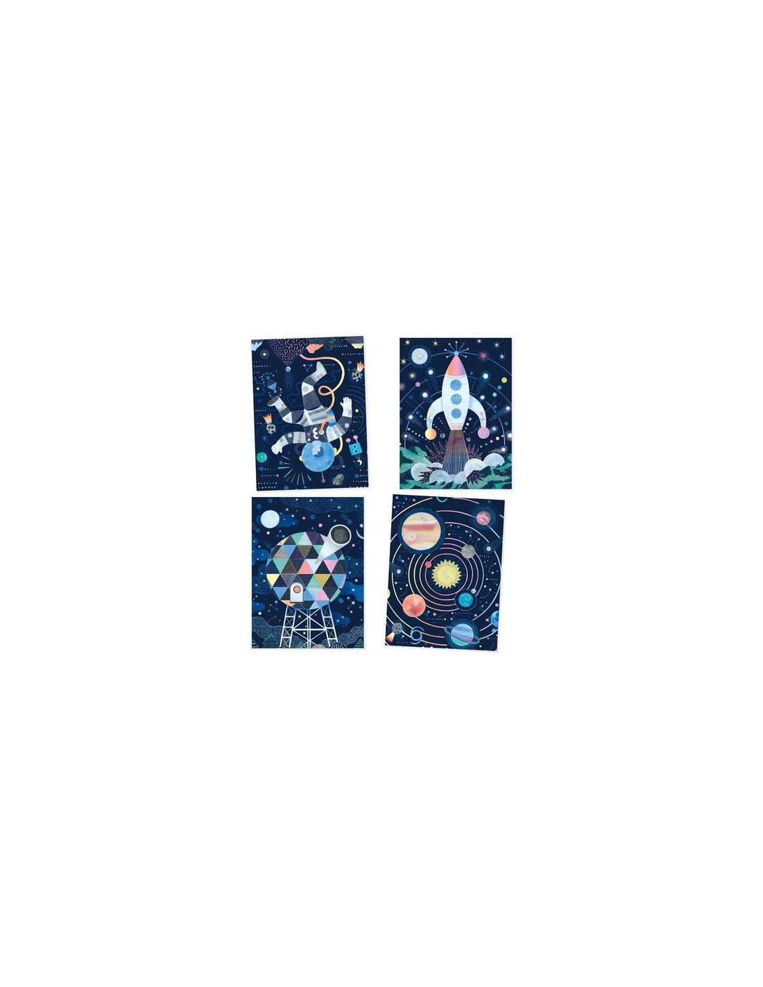cartes a gratter mission cosmique