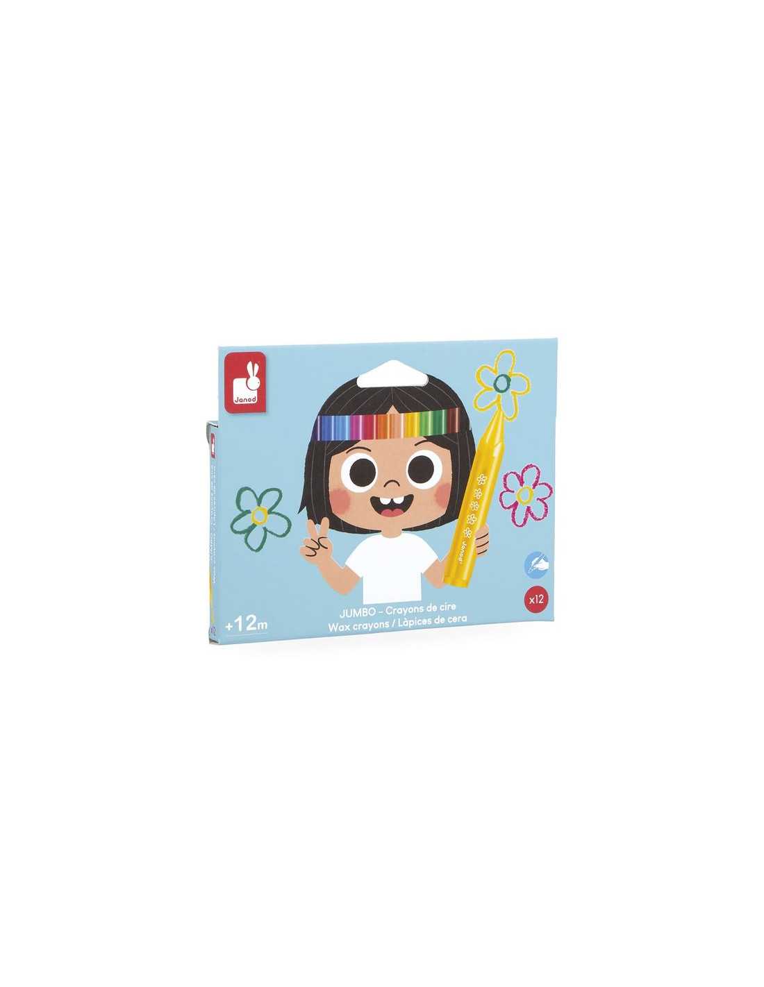 Crayons de Cire x12 - Janod