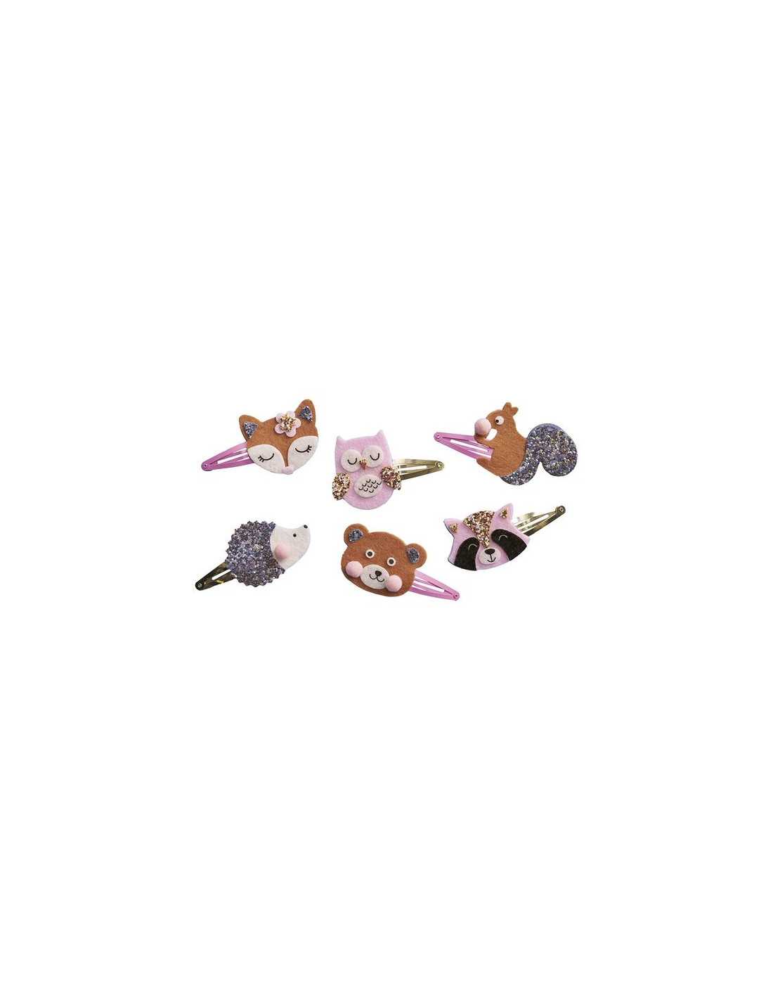 6 Barrettes Pretty Forest à Créer - Janod