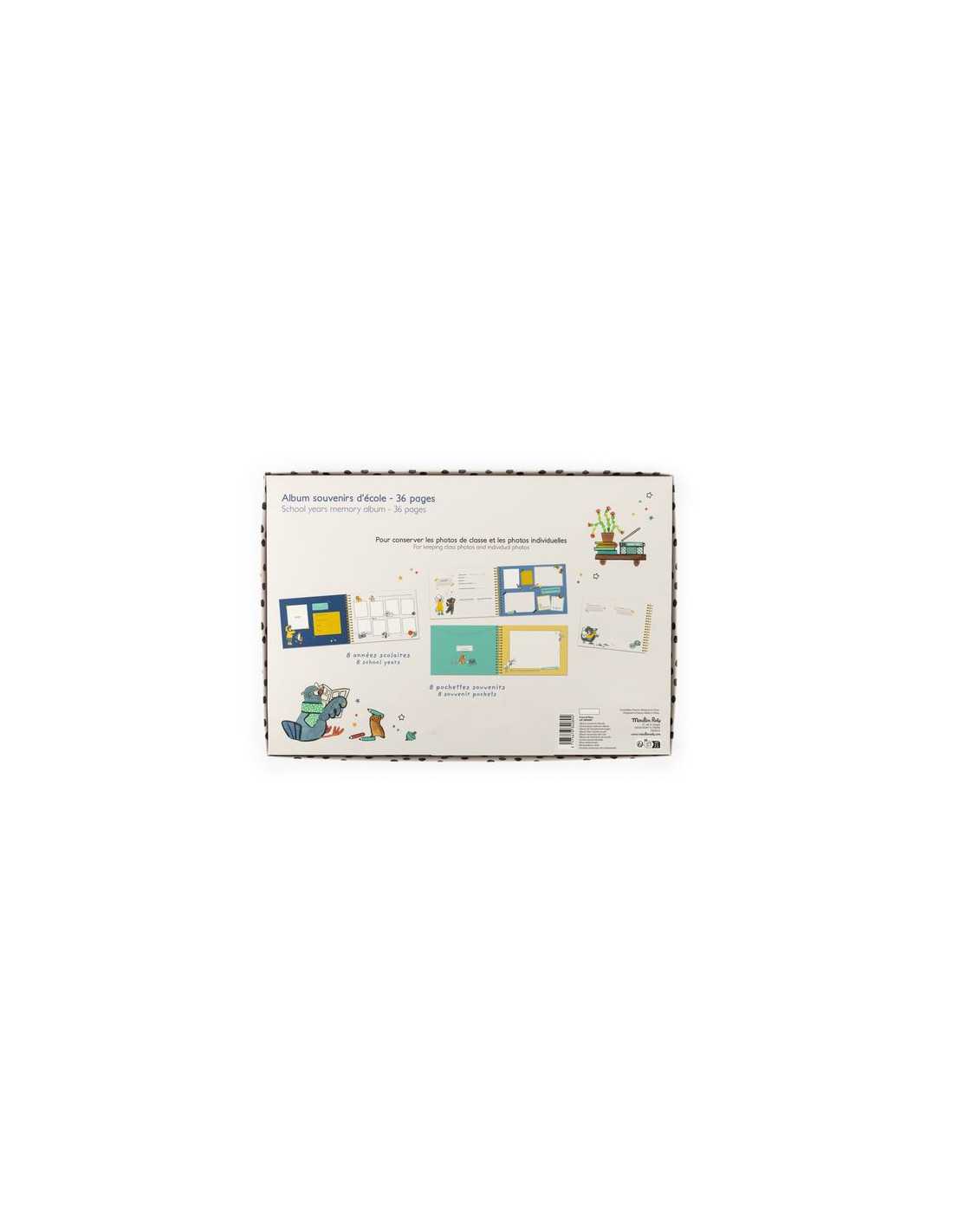 Album souvenir d'école - Puce & Pilou - Moulin Roty