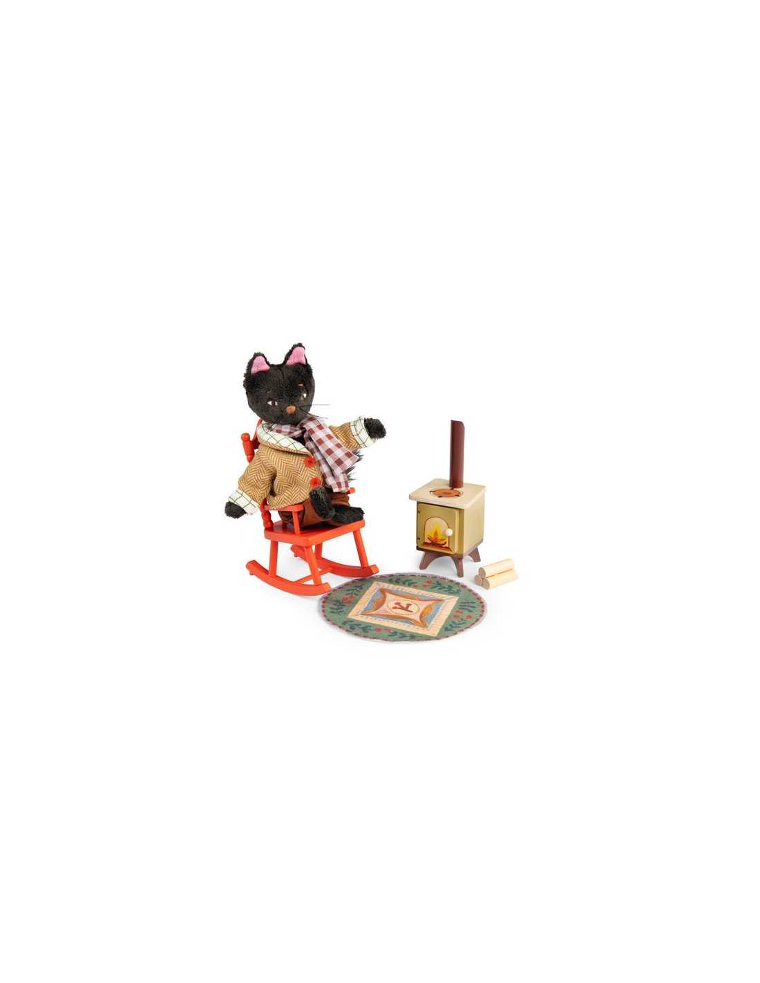Set au coin du feu - Les Minouchkas - Moulin Roty