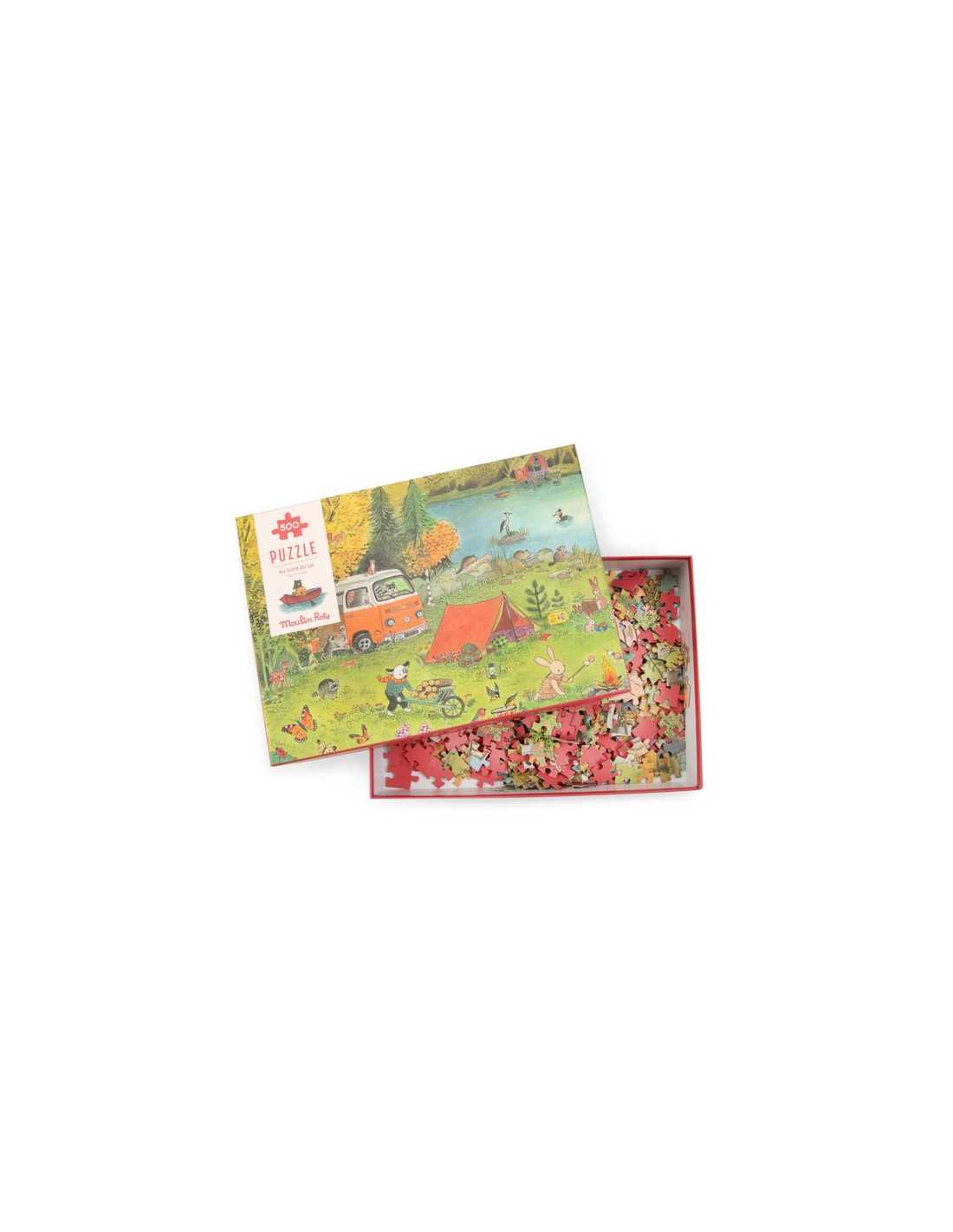 Puzzle 500 pièces - La grande famille - Moulin Roty