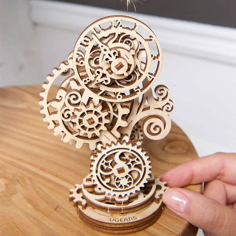 Horloge Steampunk - Puzzle 3D en bois - UGEARS