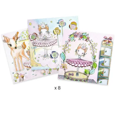 COLORIAGE SURPRISE PORTES - Les petites portes de Pupi - Djeco – Image 2