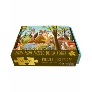 BOÎTE MINI PUZZLE DE LA FORET 50 PIECES