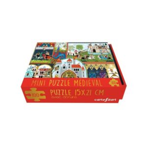 BOÎTE MINI PUZZLE CHEVALIERS MEDIEVAL