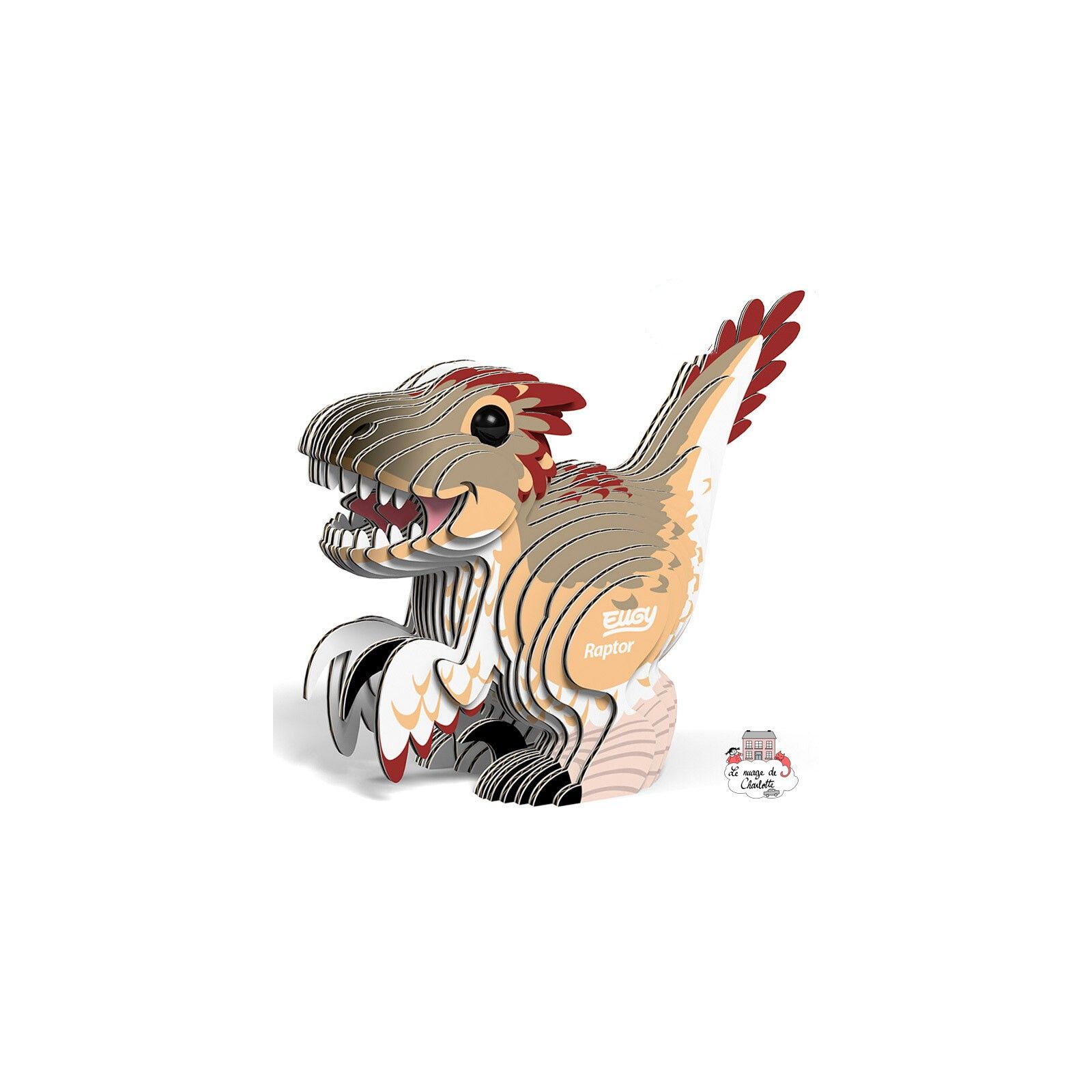 Eugy 3D Modèle: PRÉHISTOIRE / RAPTOR