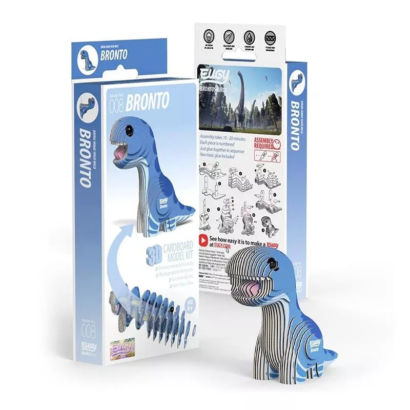 Eugy 3D Modèle: PRÉHISTOIRE / BRONTO