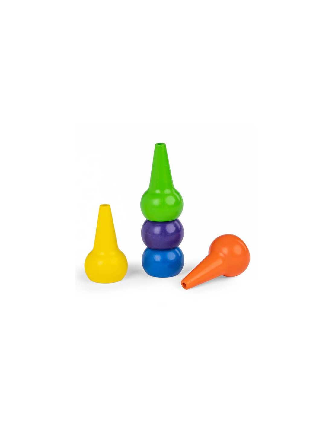 5 crayons de cire - Les popipop - Moulin Roty