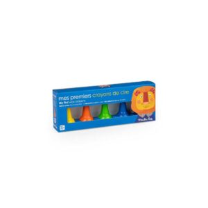 5 crayons de cire - Les popipop - Moulin Roty