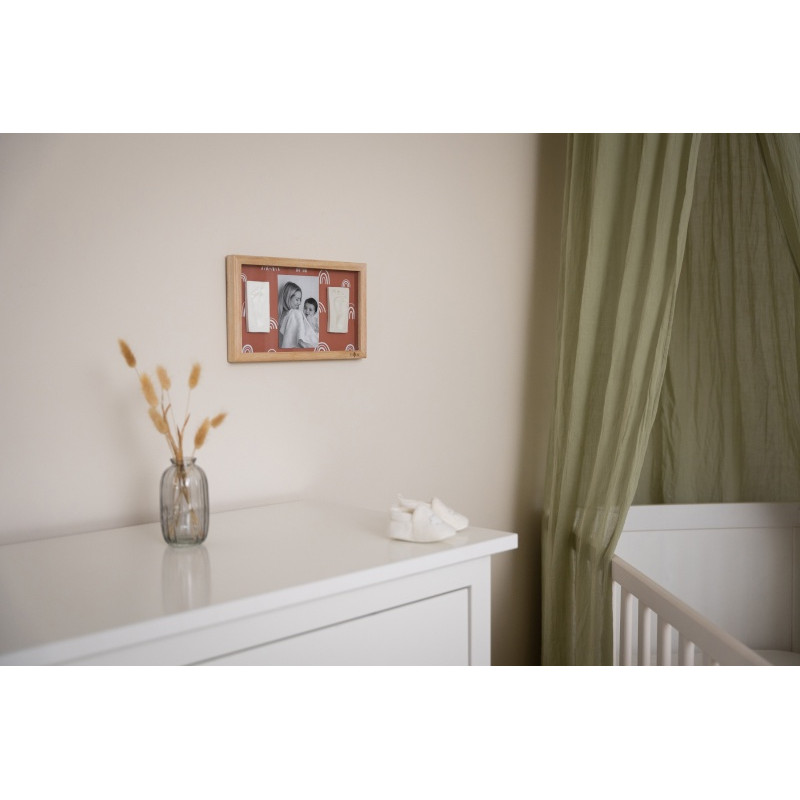 Cadre 2 Empreintes - Rainbow Terracotta - Petit Artichaut