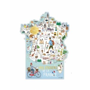 JEU STICKERS + POSTER LA FRANCE