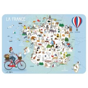 SET DE TABLE-SOUS MAIN LA FRANCE