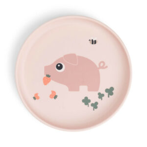 foodie assiette - tiny farm - rose - Done by Deer