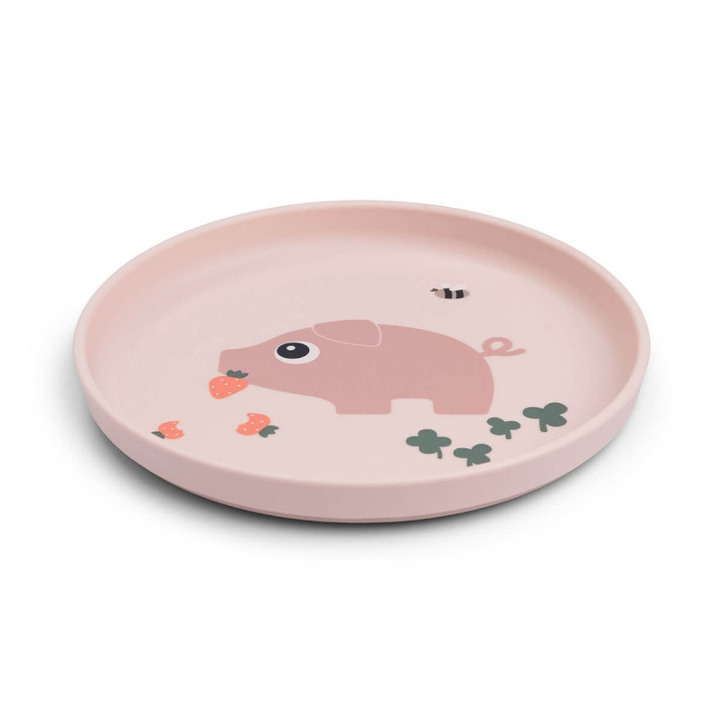 foodie assiette - tiny farm - rose - Done by Deer