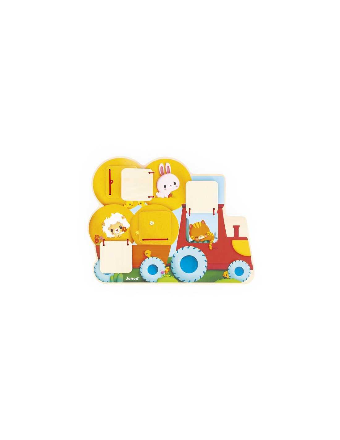 Cache-Cache Tracteur Ferme - Janod