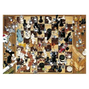 puzzle 1000 - black or white humo - Heye