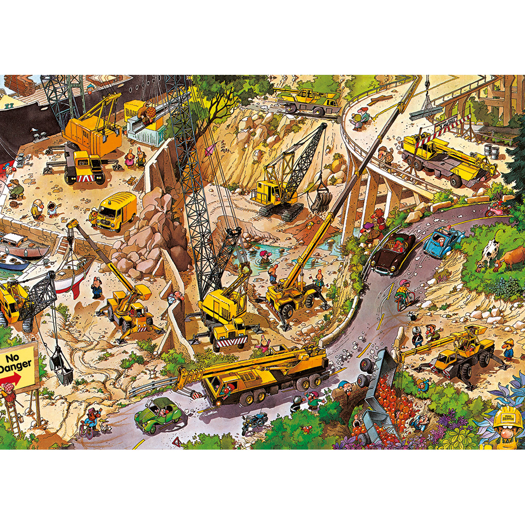 Puzzle 1000pièces - Wanted Lock Tonio - Heye