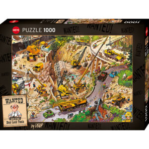 Puzzle 1000pièces - Wanted Lock Tonio - Heye
