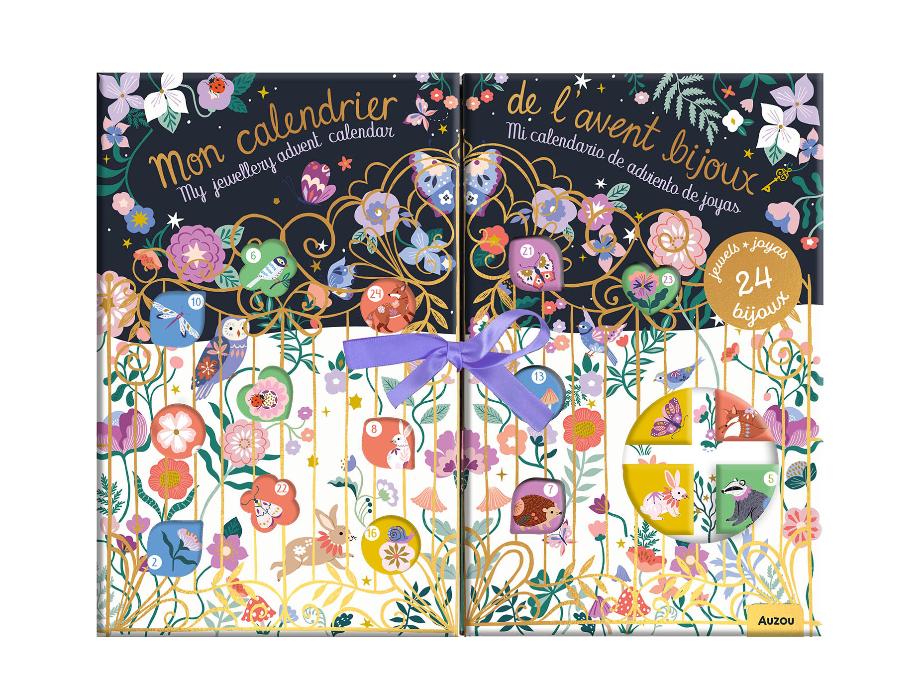 Mon calendrier de l'Avent 100% bijoux - Auzou