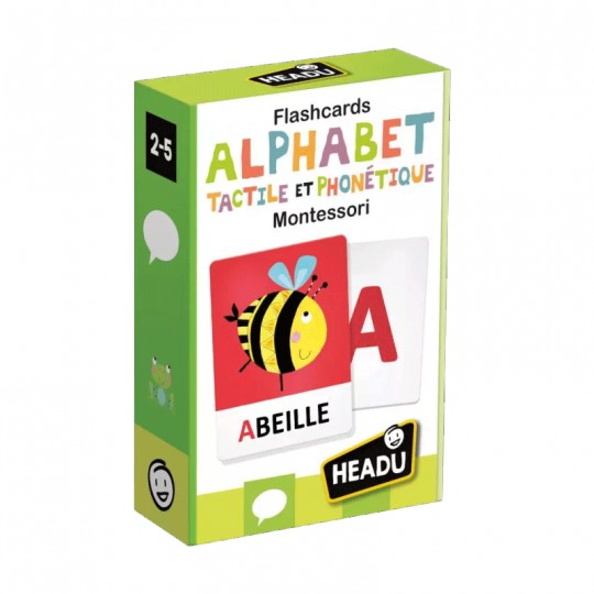 Flashcards Alphabet Tactile Et Phonétique