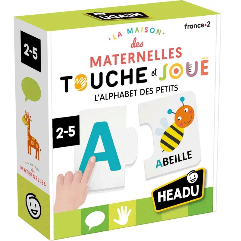 La maison des maternelles - Touche et Joue - L'alphabet des petits - Headu