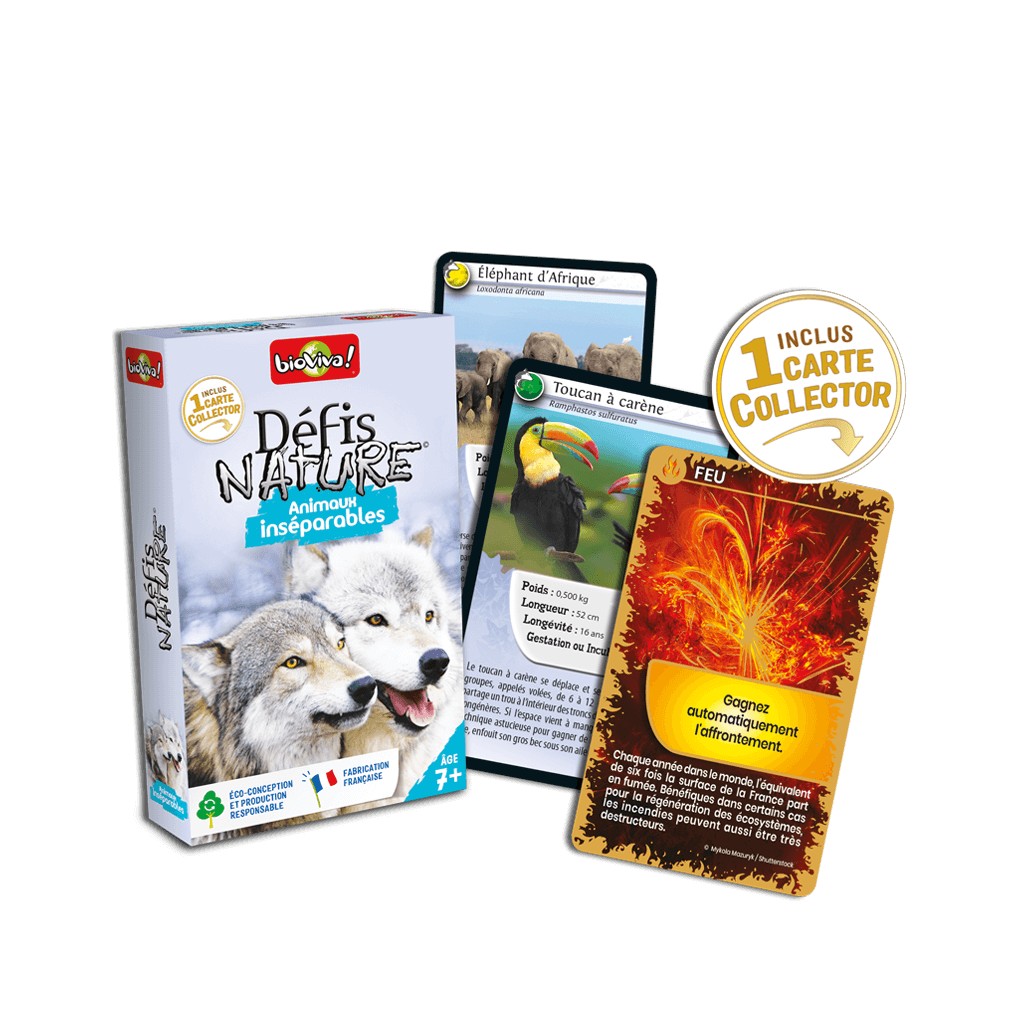 Défis Nature - Animaux Inséparables - Bioviva
