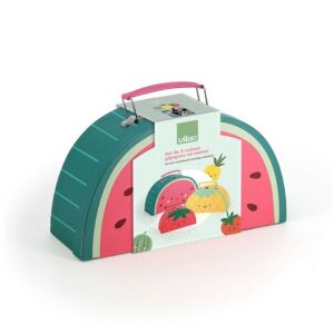 Set de 3 valisettes Fruits - Sarah Betz - Vilac