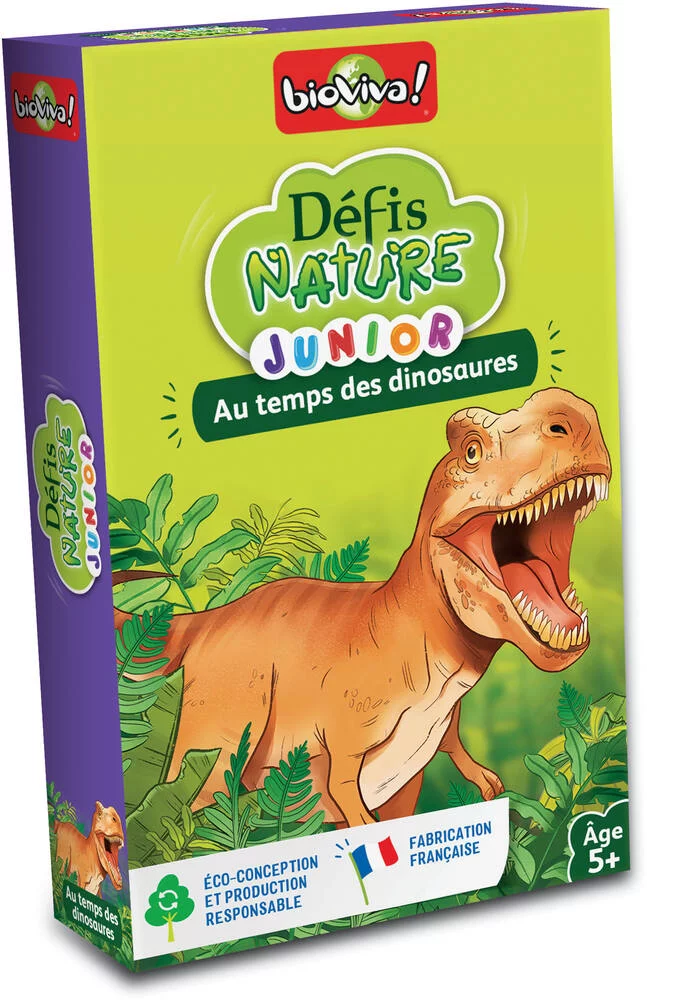 Défis Nature Junior - Au temps des Dinosaures - Bioviva