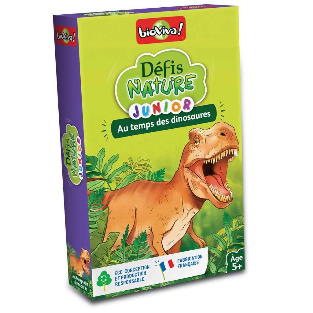 Défis Nature Junior - Au temps des Dinosaures - Bioviva