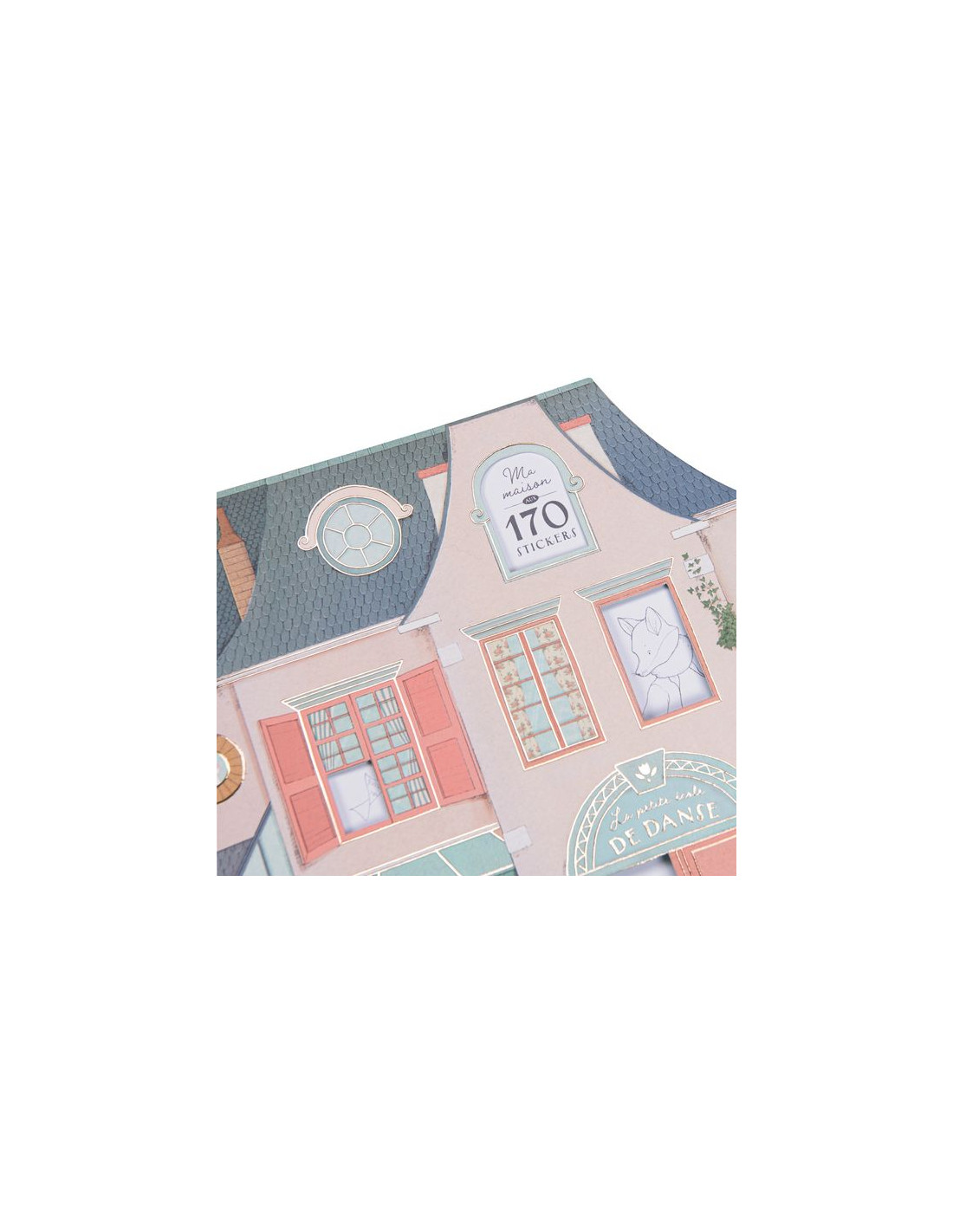 Cahier de stickers La petite école de danse