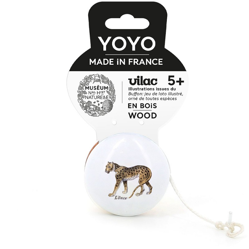 Yoyo panthère des neiges - Muséum national d'Histoire naturelle - Vilac