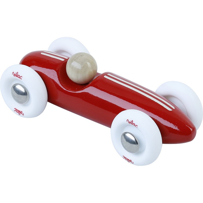 Voiture Grand Prix vintage PM rouge - Vilac