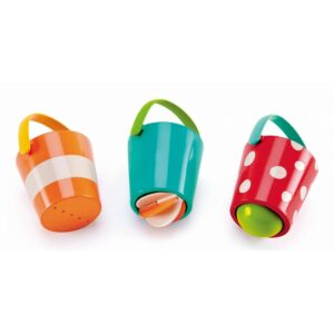 Ensemble de seaux colorés - Hape