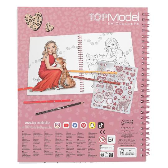 Livre de coloriage LEOHEAR - TOPModel