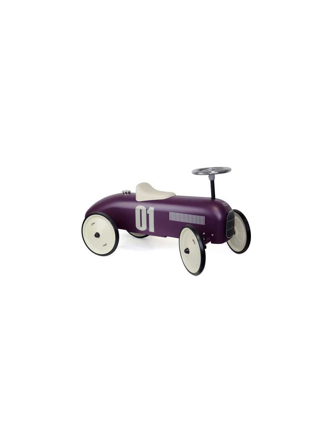 Porteur voiture vintage Aubergine - Vilac